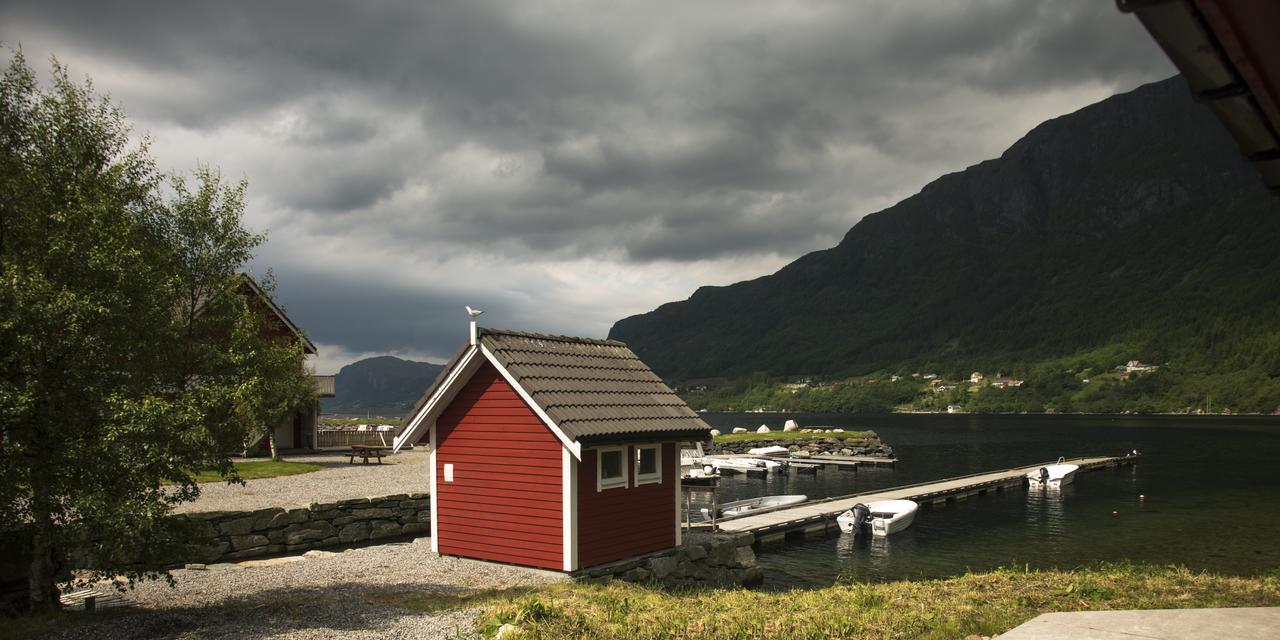 Grandane Feriehus Strangfjordens Esterno foto